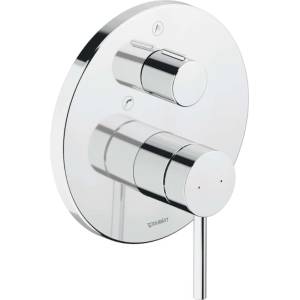 Duravit Circle - Скрит кран, за 2 уреда, хром CE5210012010 (CE5210012010)