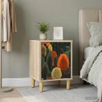 vidaXL Нощен шкаф ZAANDAM Дъб сонома 36 x 33 x 50 см (8007211)