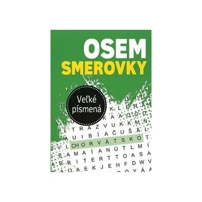 Osemsmerovky Veľké písmená - Zelené - autor neuvedený