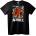 NOONEBRAND Тениска Морски Воин Кои - 2XL, Black
