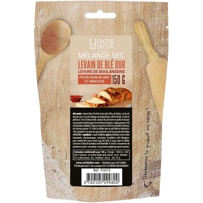 Patisdécor Patisdecor Suchý pšeničný kvásek s droždím 150 g