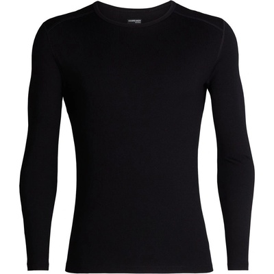 Icebreaker tričko 200 Oasis LS Crewe black