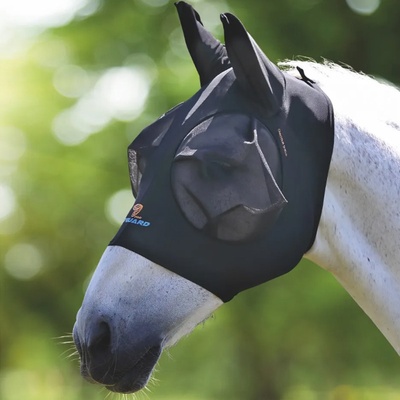 Shires Maska proti mouchám Pro Stretch Černá – Sleviste.cz