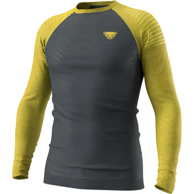 Dynafit Мъжко мериносово термобельо Dynafit Tour Light Merino L/S Tee Merino base layer - Golden Lime - размер XL (015-1139-0614)