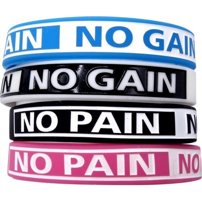 Blingstar motivační silikonový No pain no gain 1084