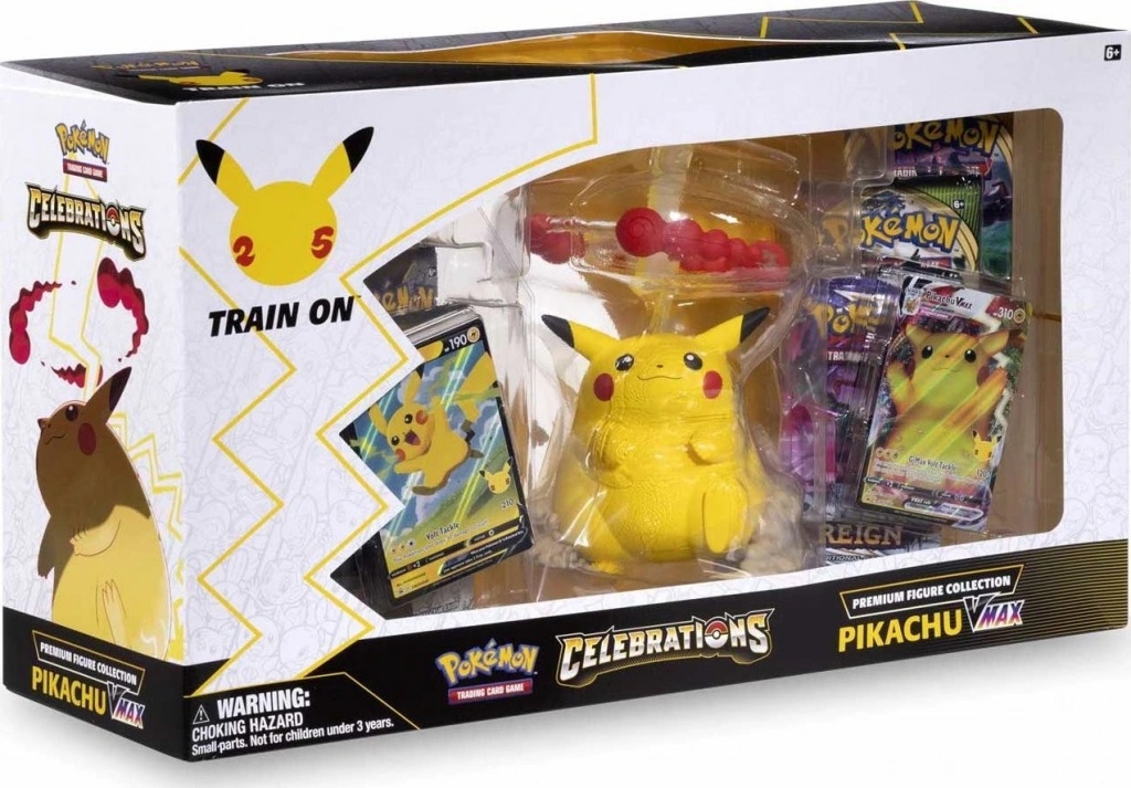 pokémon tcg celebrations pikachu vmax premium figure booster box Celebrations | Sword & Shield main image 0