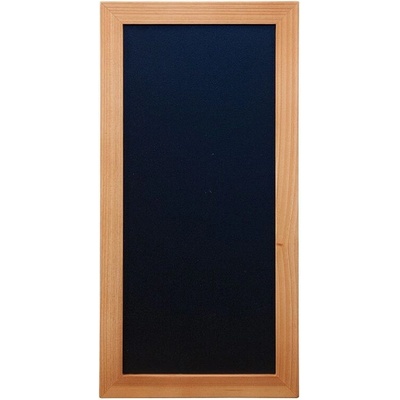 WOODY Nástenná popisovacia tabuľa 20 x 40 cm teak