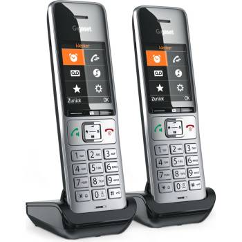 Gigaset Gigaset Comfort 500HX duo телефон, сребристо-черен (L36852-H3061-R101)