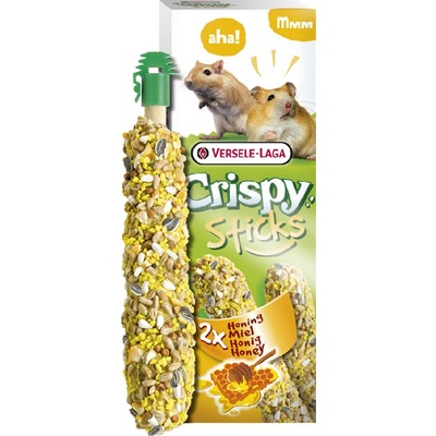 Versele-Laga Maškrta Crispy Sticks s medom škrečok pieskomil 2ks 110 g