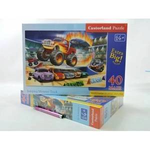 Castorland Puzzle 40 pcs. MAXI Jumping Monster Truck