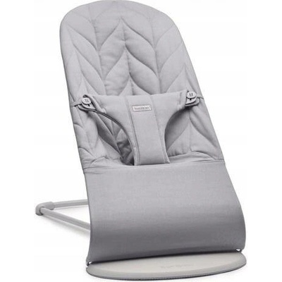 Lehátko BabyBjörn Bliss šedé se snímatelným potahem pro děti 3-12 kg