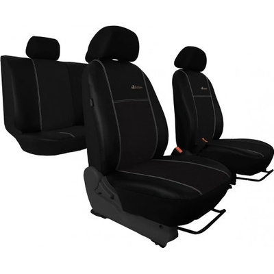 Autopoťah Pok-ter Exclusive Alcantara čierno-čierne Alcantara-koža