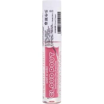 wet n wild Cloud Pout Marshmallow Lip Mousse подхранващо матово червило 3 ml нюанс Cloud Chaser