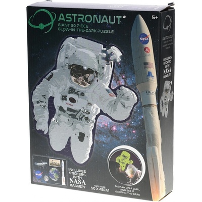 NASA 82-0013 svietiace v tme Astronaut 50 dielov