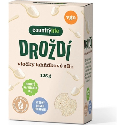 COUNTRY LIFE Droždie lahôdkové s vitamínom B12 125 g
