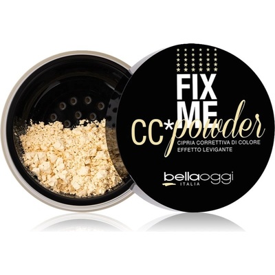 bellaoggi Fix Me CC Powder zmatňujúci sypký púder Banana Shade 7,5 g