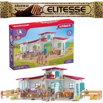 Schleich 42567 veľká stajňa s príslušenstvom