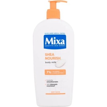 Mixa Shea Nourish Body Milk лосион за тяло за суха и много суха кожа 400 ml унисекс