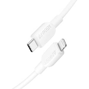 Anker 240W USB-C към USB-A кабел, с 90° USB-C ъглов конектор 1, 8m, до 240W, 2 броя в комплект (B81J6011)