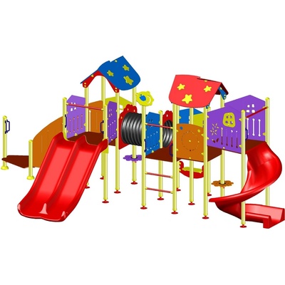 Playfactory КОМБИНИРАНО ДЕТСКО СЪОРЪЖЕНИЕ ps0040