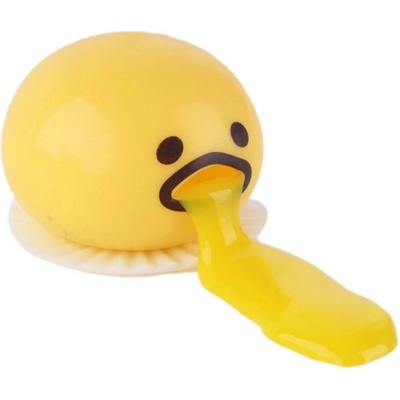 Antistresová lopta so slizom Puking Egg ball