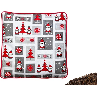 VFstyle Pohankový polštář Santa Claus 40 x 40 cm
