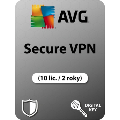 AVG SECURE VPN 10 lic. 2 ROKY (GSVEN24EXXA010)