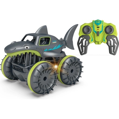 Sparkys RC obojživelná auto Žralok zelené 1:18