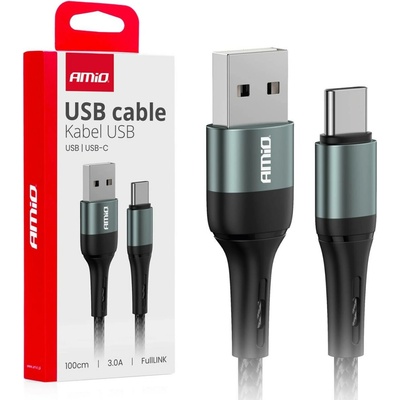 Amio 03911 USB na USB-C 3A, 100cm