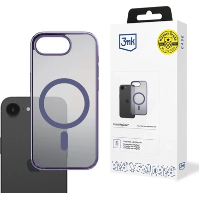 3mk Protection 3mk Frosty MagCase за Apple iPhone 16E - Лилав (5903108641852)