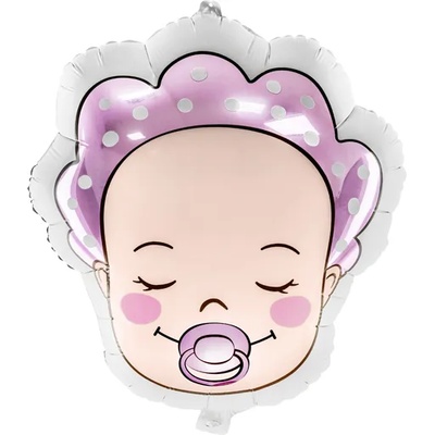 PartyDeco Балон от фолио - Момиче 40 x 45 cм