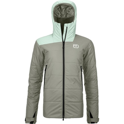 Ortovox Дамско вълнено яке Ortovox Women's Swisswool Zinal Jacket Insulation jacket - Green Sage (105-3346-1312)