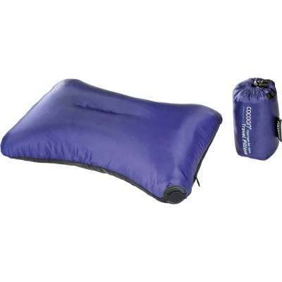 Cocoon Възглавница за пътуване Cocoon Air-Core Pillow Microlight Pillow - Black / Dark Blue - размер 20 x 32 cm (557-0627-0111)
