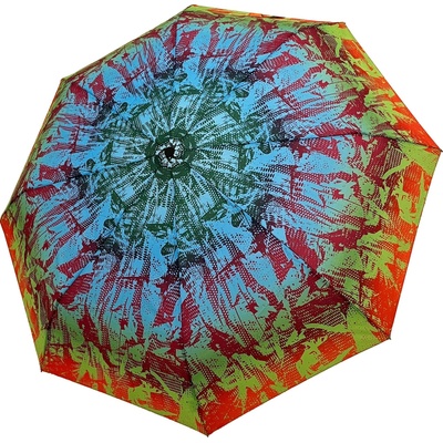 Derby Hit Mini Green Paradise dámsky skladací dáždnik