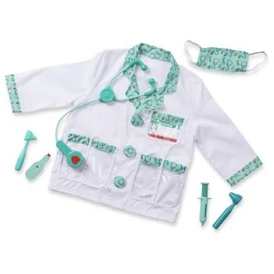 Melissa & Doug - Карнавален костюм - Лекар (14839)