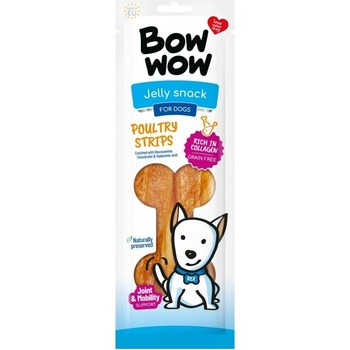 Bow wow poch. Hydinové stripsy 60 g
