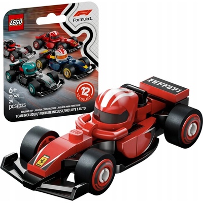 LEGO® Minifigúrky 71049 Zberateľské pretekárske auto F1