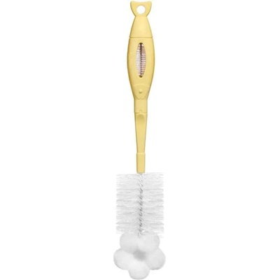 Wee Baby Четка за шише и биберон Wee Baby - жълта (106)