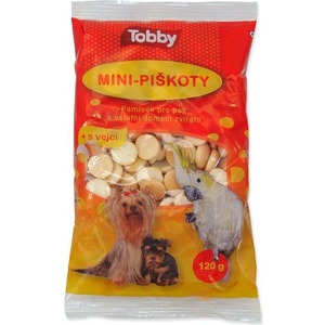 TOBBY Бисквити Tobby мини 120g (994-190066)