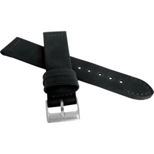 Lavvu Čierny prešitý retro z luxusnej kože top grain
