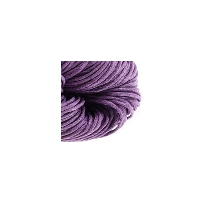 Voskovaná šňůra fialová, 1 mm (5 m)