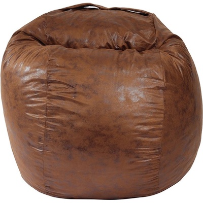 PUFRELAX Пуф барбарон, 400л. , Matusalem - Iced Coffee, Перящ се калъф, Подходящ за деца, Пълнеж с микс от мемори пяна и дунапрен, Гама Premium, 8421 (PUF-M-M-PT-CAF)