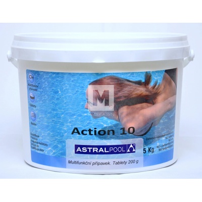 ASTRALPOOL Action-10, chlorové tablety Maxi 5Kg
