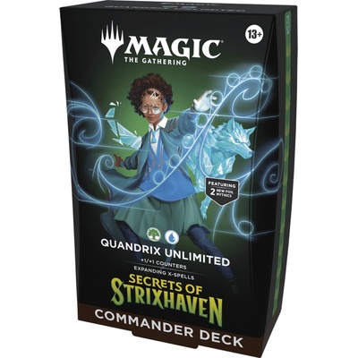 Wizards of the Coast Magic: The Gathering Secrets of Strixhaven Commander Deck: Quandrix Unlimited