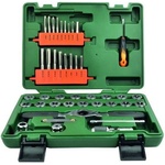 B. mannesmann Mannesmann Комплект метчици и плашки 40 бр (53230) (m 53230)