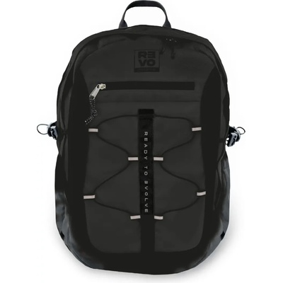Mitama Ученическа раница MITAMA REVO Midnight Black, унисекс, 3 отделения, черна