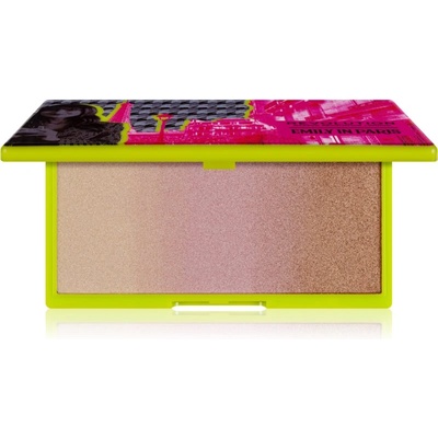 Revolution X Emily In Paris пудров озарител с метален блясък цвят In The Spotlight 12 гр