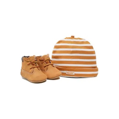 Timberland Зимни обувки Crib Bootie With Hat TB09589R2311 Кафяв (Crib Bootie With Hat TB09589R2311)