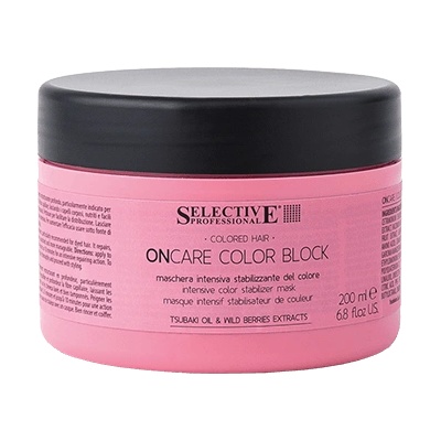 Selective Professional Дълбоко хидратираща и възстановяваща маска за боядисана коса Selective OnCare Color Block Mask