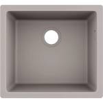 Hansgrohe - Гранитна мивка с подставка S510-U450, бетонно сива 43431380 (43431380) Мивка за вграждане